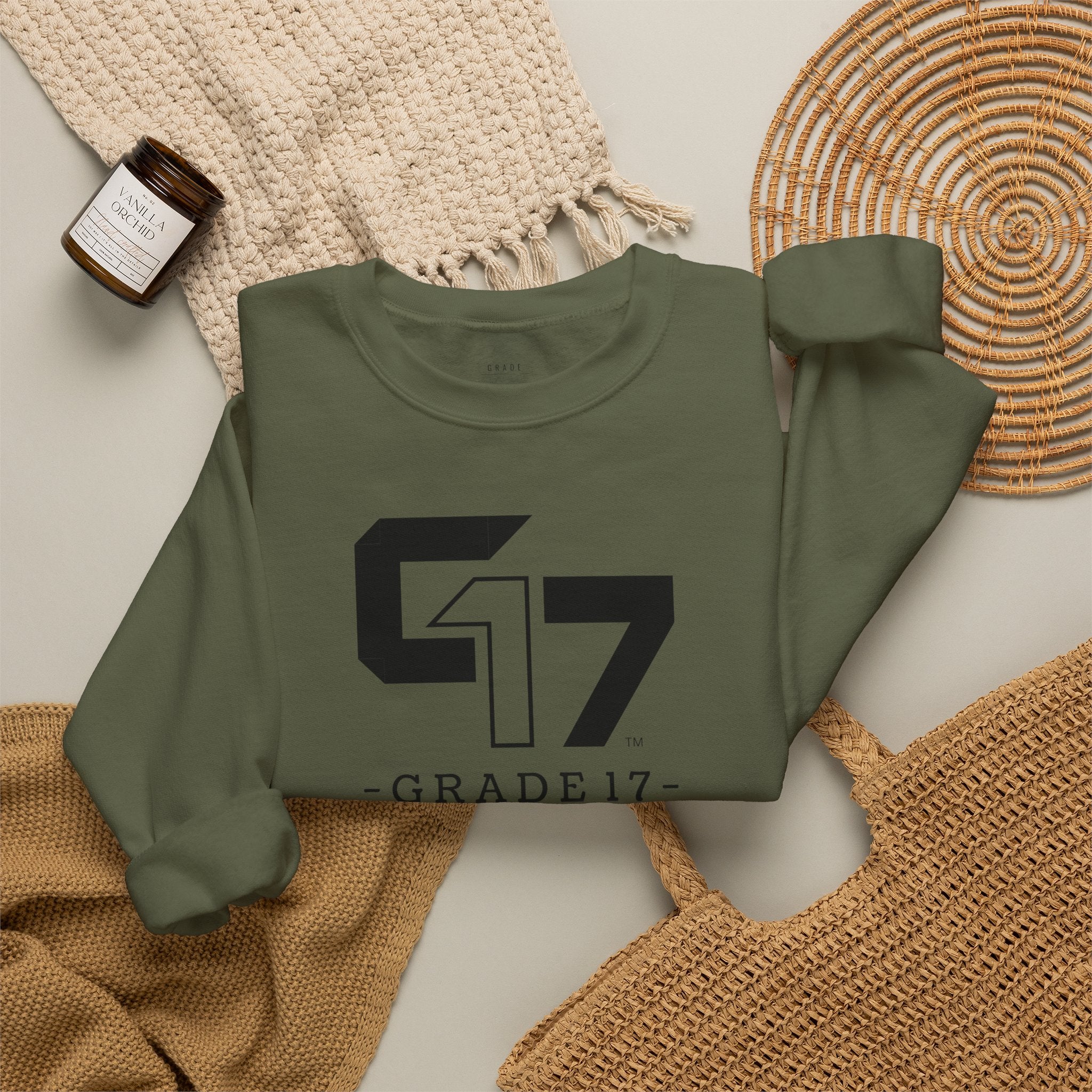 Grade 17 Premium Crew Neck // Fleet 01