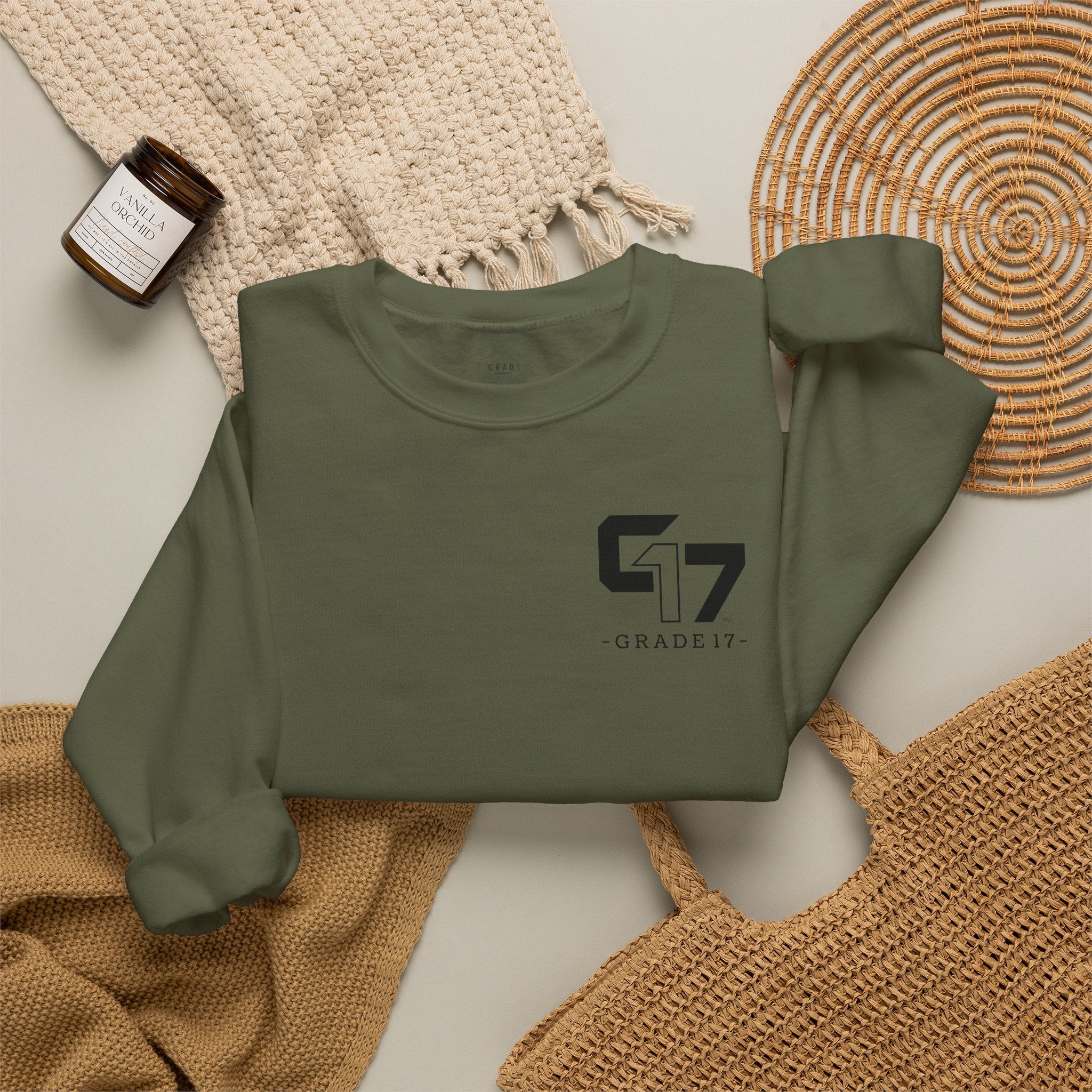 Grade 17 Premium Crew Neck // Fleet 01