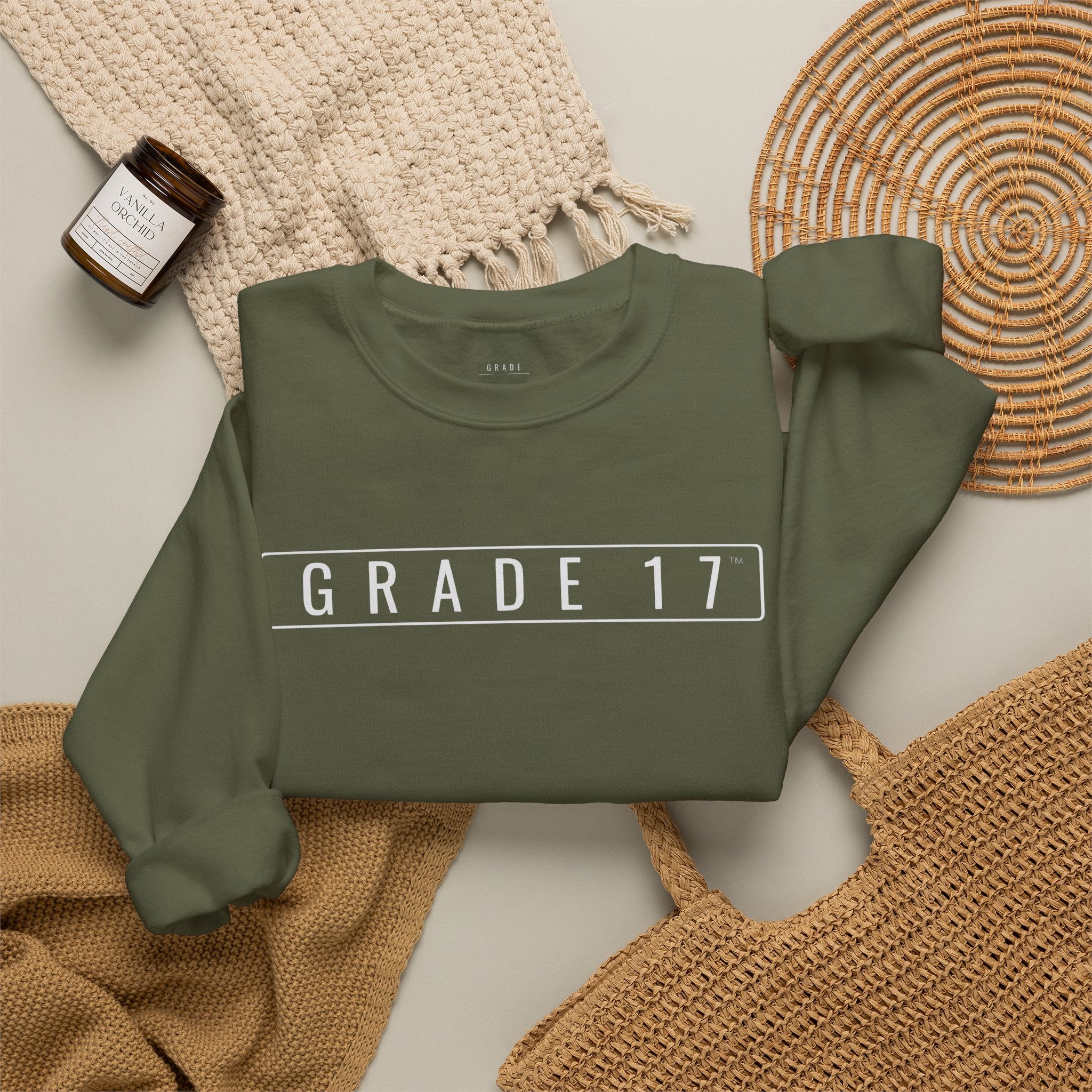 Grade 17 Premium Crew Neck // Fleet 01